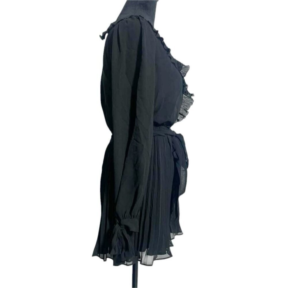 NEW Anthropologie Ali & Jay Los Angeles Size Small Romper Pleated Long Sleeve - Picture 5 of 10